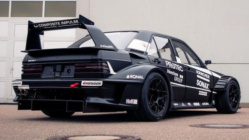 El Mercedes 190E Evo de HWA se desatará en un escenario perfecto: las 24 horas de Nürburgring, ahora como HWA EVO.R