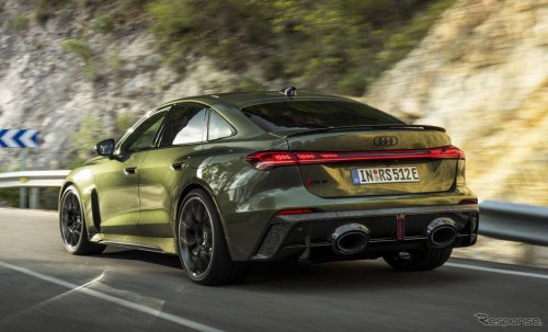 「いくらなんでもカッコ良すぎ」とSNSで話題! アウディ初の高性能PHEV『RS 5』発表