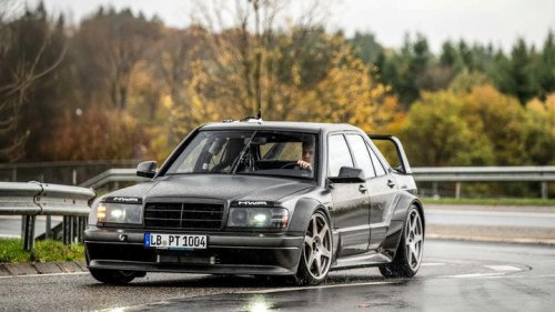 El Mercedes 190E Evo de HWA se desatará en un escenario perfecto: las 24 horas de Nürburgring, ahora como HWA EVO.R