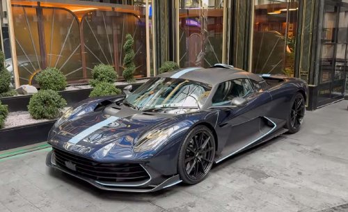 El chef más famoso del mundo estrena un exclusivo coche de más de 1.000 CV