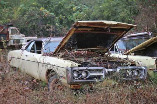 Las joyas del desguace de Collins Auto Salvage en Auburn, Georgia