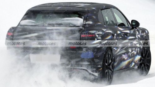 Bentley, El primer SUV compacto eléctrico de Bentley se viene arriba en estas fotos espía sobre nieve