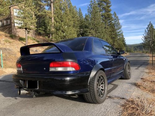 Subaru, 2001 Subaru 2.5 RS: The coupe of your dreams with STI powertrain swap