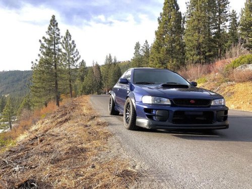 Subaru, 2001 Subaru 2.5 RS: The coupe of your dreams with STI powertrain swap