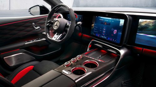 Mercedes-AMG GT 4-door interior debut teases game-changing powertrain