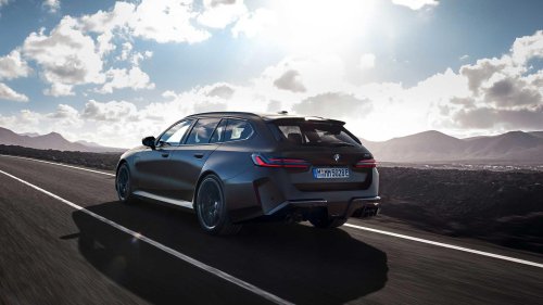 The most unnecessary V-8 ever stuffed into a family car