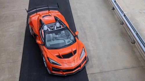 Chevrolet Corvette ZR1X is too fast to run at NHRA drag strips