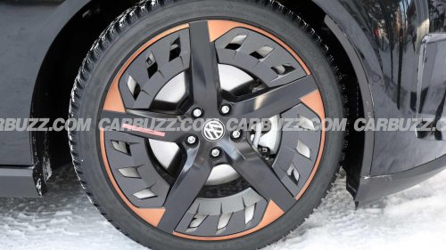The new VW Polo spied up close in spicy R-Line trim