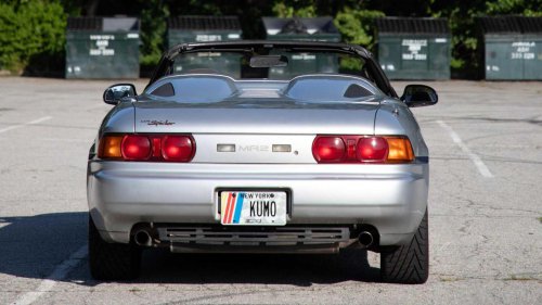 The Toyota MR2 Spider from the 1990s is an incredibly rare sports car