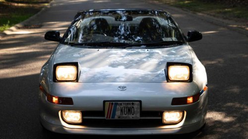 The Toyota MR2 Spider from the 1990s is an incredibly rare sports car