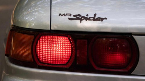 The Toyota MR2 Spider from the 1990s is an incredibly rare sports car