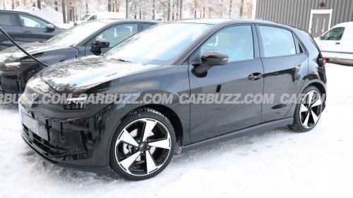 The new VW Polo spied up close in spicy R-Line trim