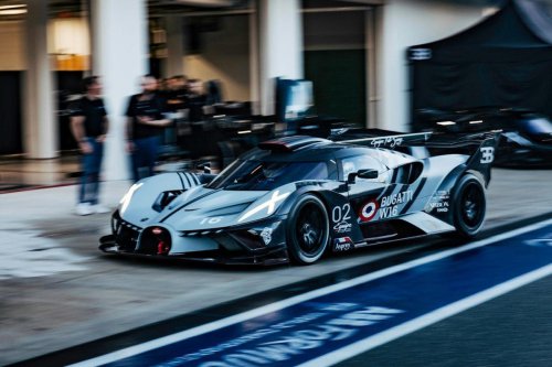 Bugatti Bolides on track in Miami