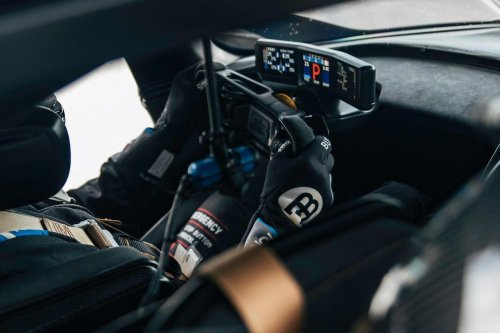 Bugatti Bolides on track in Miami
