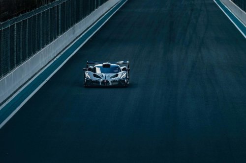 Bugatti Bolides on track in Miami