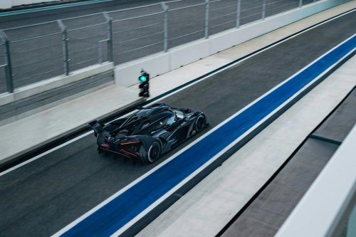 Bugatti Bolides on track in Miami