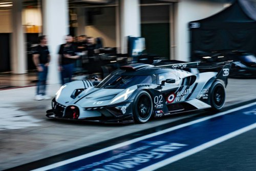 Bugatti Bolides on track in Miami