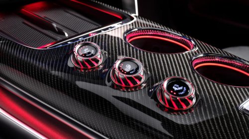 Mercedes-AMG GT, Mercedes-AMG GT 4-Door, Mercedes-AMG GT 4-door coupe EV's interior revealed with some of the best knobs I've ever seen