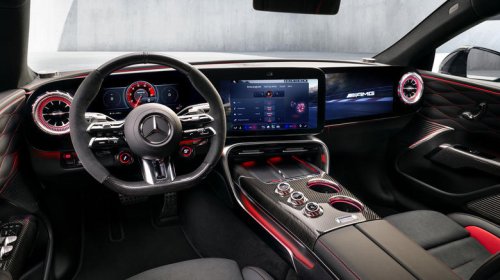 Mercedes-AMG GT, Mercedes-AMG GT 4-Door, Mercedes-AMG GT 4-door coupe EV's interior revealed with some of the best knobs I've ever seen