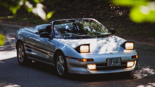 The Toyota MR2 Spider from the 1990s is an incredibly rare sports car