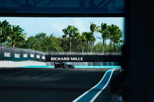Bugatti Bolides on track in Miami