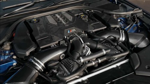 The most unnecessary V-8 ever stuffed into a family car