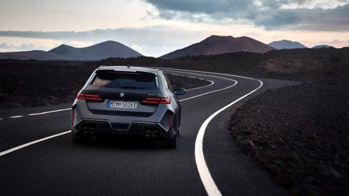 The most unnecessary V-8 ever stuffed into a family car