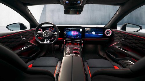 Mercedes-AMG GT 4-door interior debut teases game-changing powertrain