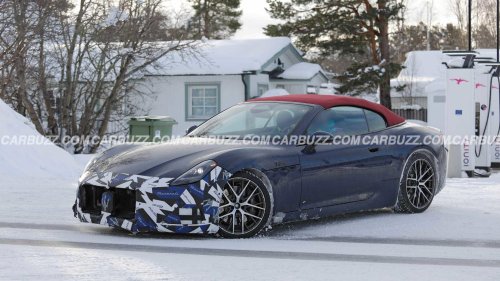 Spy shots catch Maserati GranTurismo and GranCabrio hiding a new nose