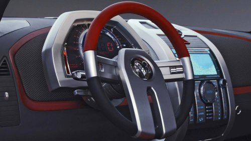 Dodge, The Dodge Rampage concept was a blend of minivan and pickup truck