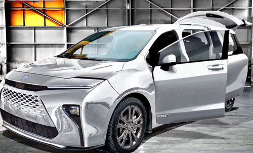 「ミニバンの基準が変わる」トヨタ次世代シエナ、ハイブリッド5世代目で燃費20kmに挑む