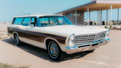 Ford's station wagon that had muscle car power in the 1960s