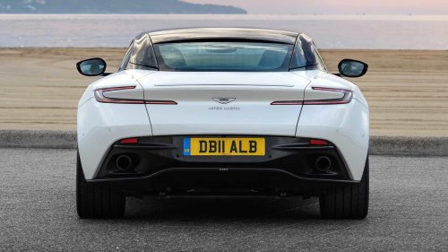 The Aston Martin DB11 twin-turbocharged V12 grand tourer costs less than a new four-cylinder SL AMG