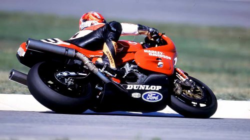 Harley-Davidson once made a superbike