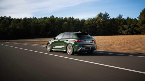 Audi reveals 400-HP RS 3 competition limited celebrating five cylinders