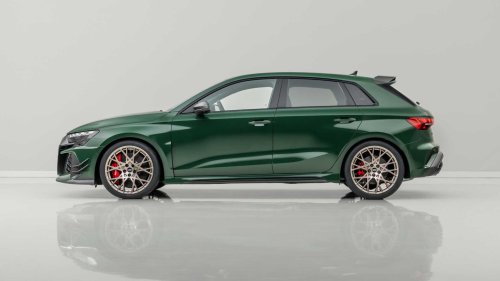 Audi reveals 400-HP RS 3 competition limited celebrating five cylinders