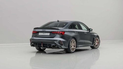 Audi reveals 400-HP RS 3 competition limited celebrating five cylinders