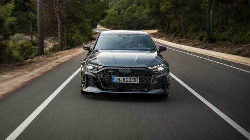 Audi reveals 400-HP RS 3 competition limited celebrating five cylinders