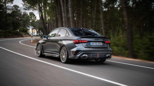 Audi reveals 400-HP RS 3 competition limited celebrating five cylinders