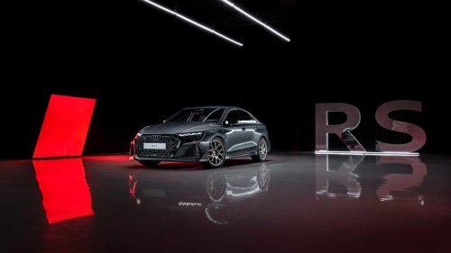 Audi reveals 400-HP RS 3 competition limited celebrating five cylinders