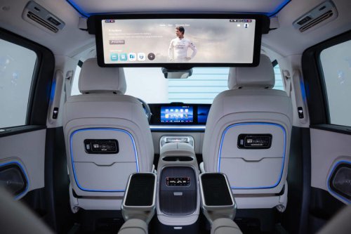 Inside the 2028 Mercedes-Benz VLE-Class: A luxurious, tech-centric interior (photos)