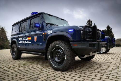 Land Rover, Rover, La Policía compra 10 Ineos Grenadier, el todoterreno que planta cara al Land Rover Defender