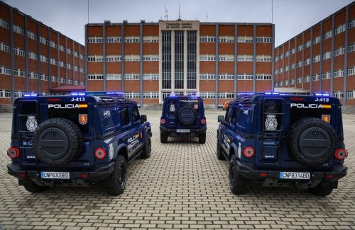Land Rover, Rover, La Policía compra 10 Ineos Grenadier, el todoterreno que planta cara al Land Rover Defender