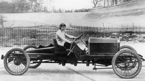 The rearview mirror wasn't just invented for safety