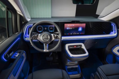 Mercedes-Benz, 2027 Mercedes-Benz VLE finally brings the luxury van to America with 31-inch rear screen, remote-control seats
