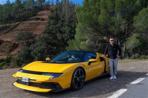 フェラーリ新型「849テスタロッサ」のポジション