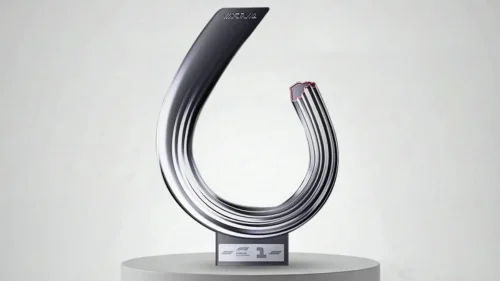 Madrid ya tiene el trofeo para el ganador del GP de España de Fórmula 1 y está inspirado en la curva más icónica del circuito