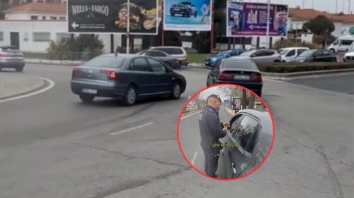Hizo esto en una rotonda y no sabía que la policía estaba ahí: la maniobra que le va a costar 200 euros de multa