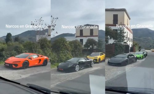 Un vídeo, varios superdeportivos y una frase fuera de lugar: lo que realmente ocurrió en un pequeño pueblo de Granada