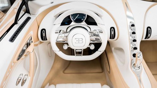 2026 Bugatti W16 Mistral La Perle Rare interior and exterior picture gallery